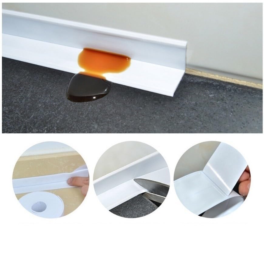 Waterproof & Adhesive Caulk Strip-Applicable to bathrooms and kitchens