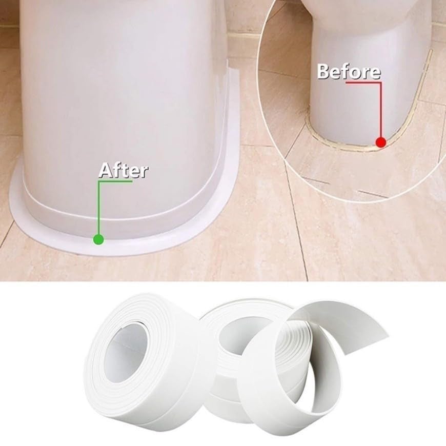 Waterproof & Adhesive Caulk Strip-Applicable to bathrooms and kitchens