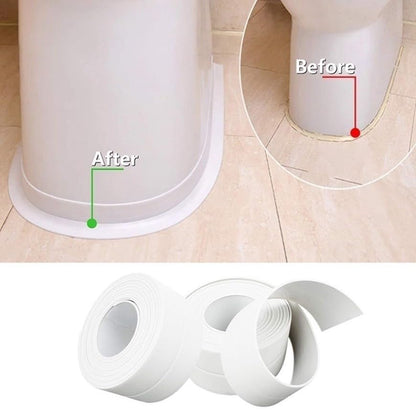 Waterproof & Adhesive Caulk Strip-Applicable to bathrooms and kitchens