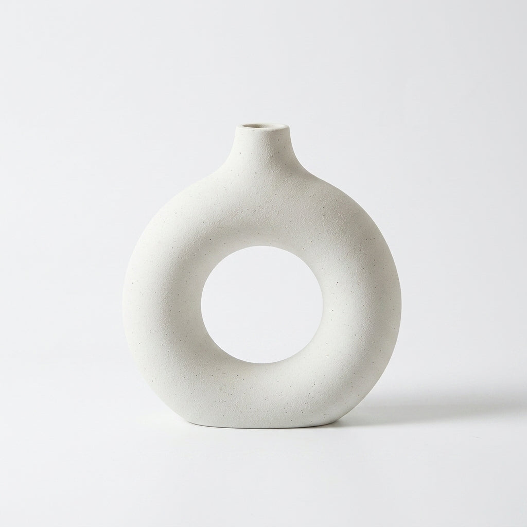 Nordic Doughnut Vase