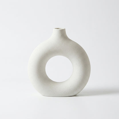 Nordic Doughnut Vase