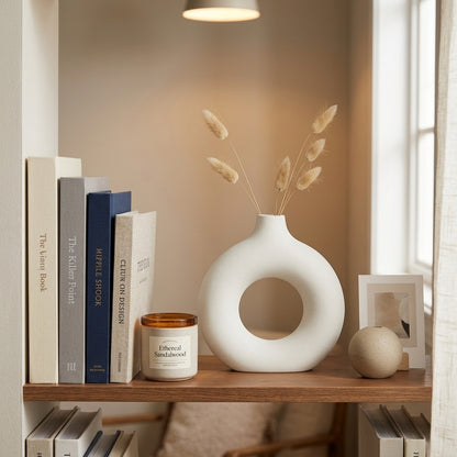 Nordic Doughnut Vase