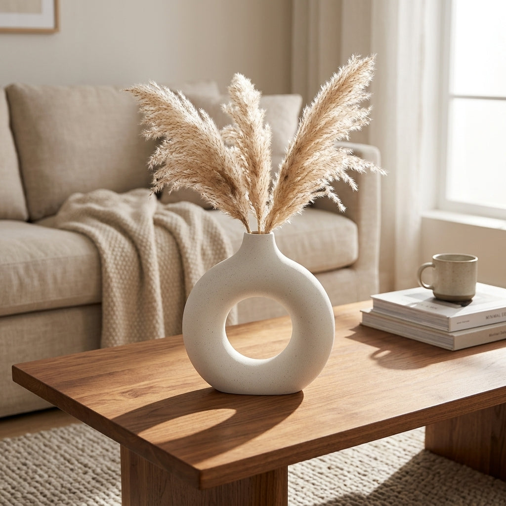 Nordic Doughnut Vase
