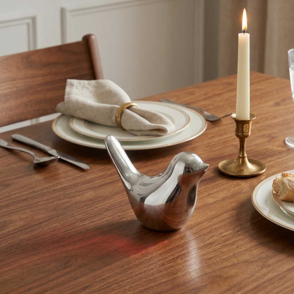 Ceramic Bird Figurine