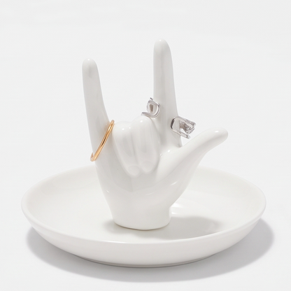 Hand Gesture Jewelry Tray