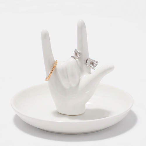 Hand Gesture Jewelry Tray