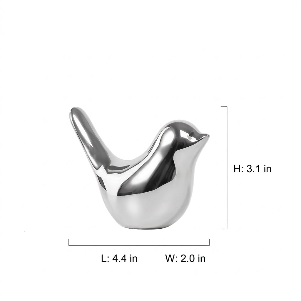 Ceramic Bird Figurine