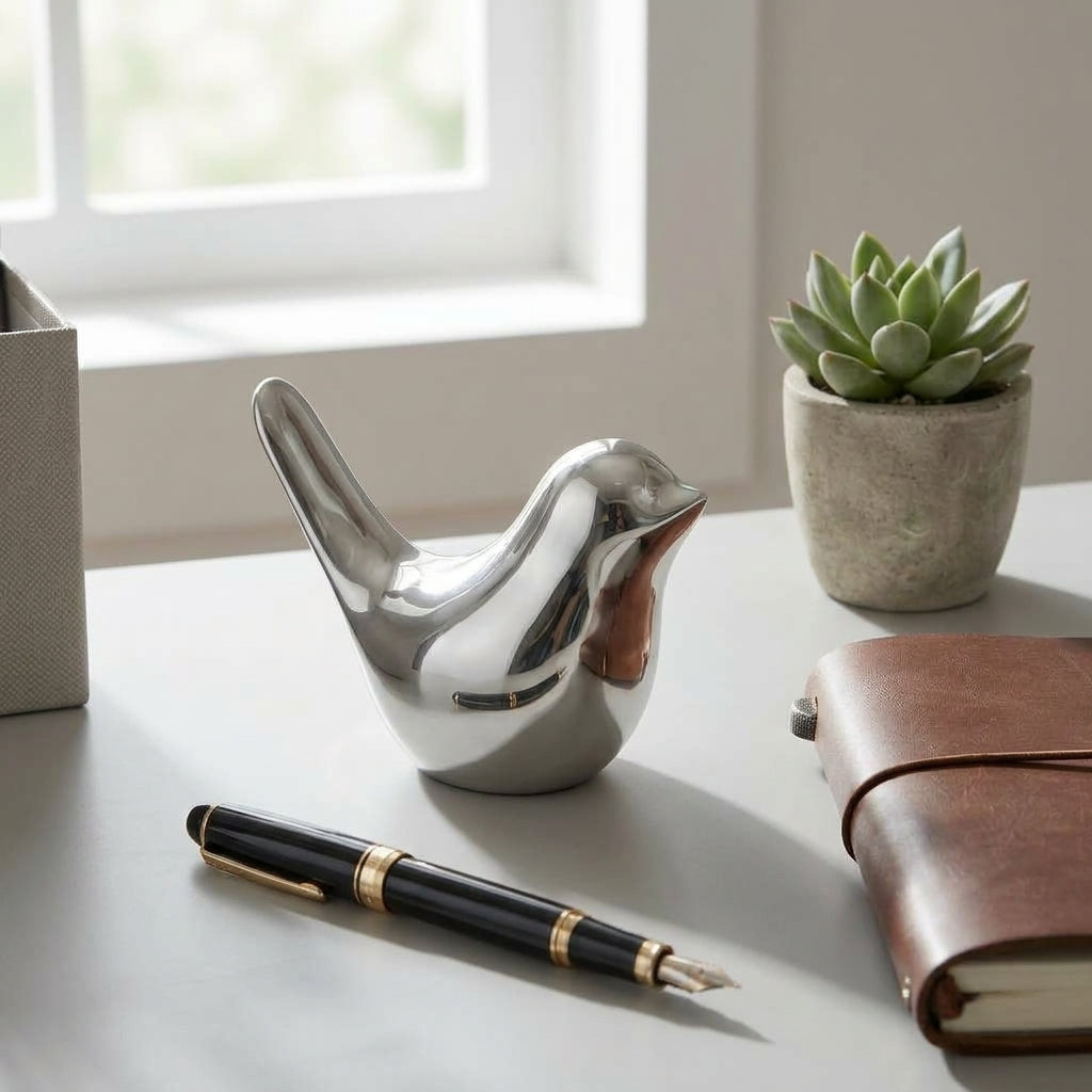 Ceramic Bird Figurine